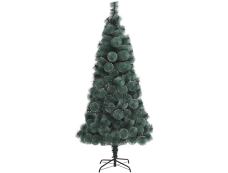 De Navidad Vidaxl con soporte verde 30x30x120