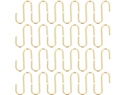 Juego De 50 Ganchos Pequeños Para Joyería: En Forma S Colgar Llaves, Carteras Y Adornos – Estantes