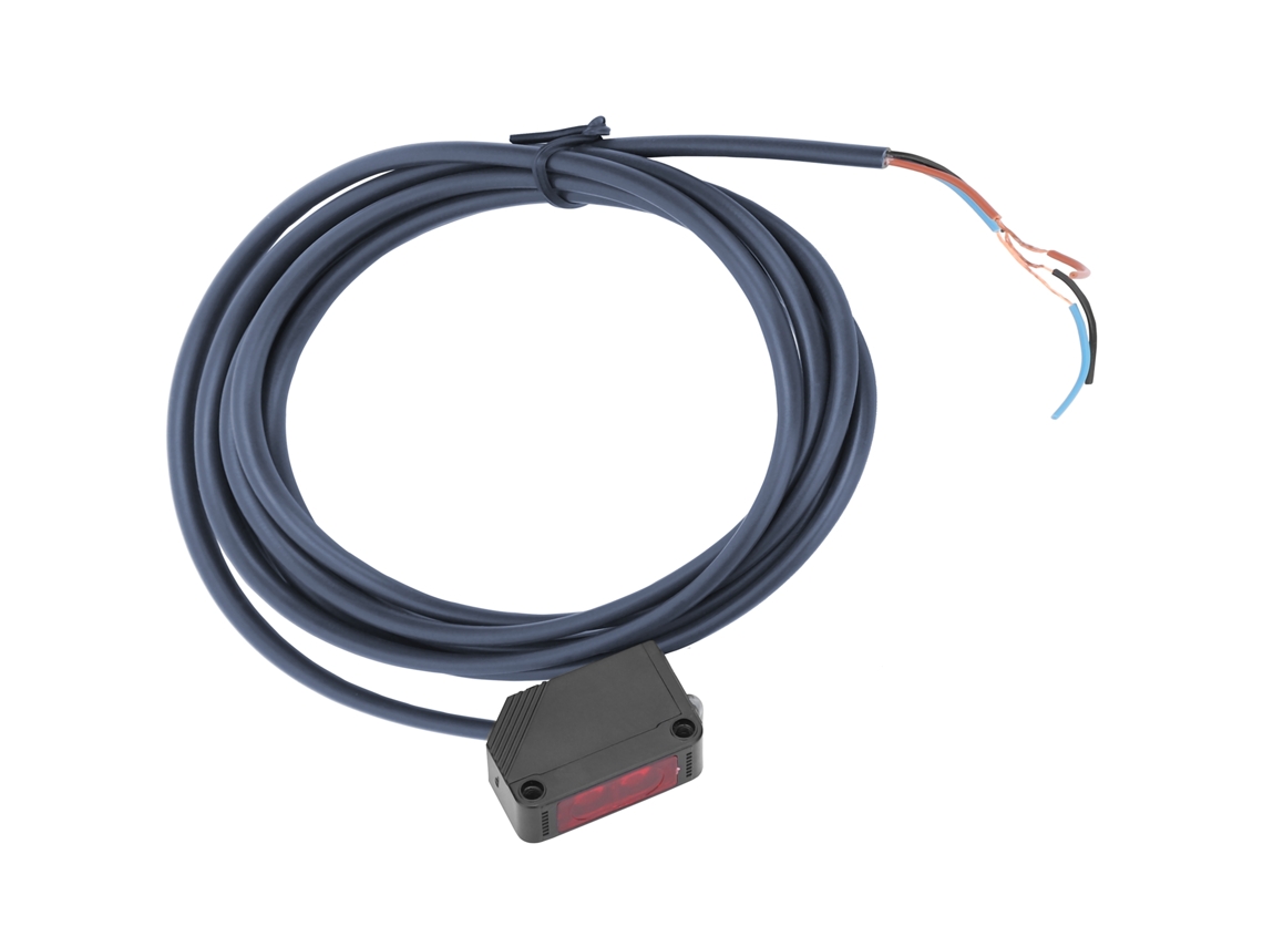 Sensor Fotoeléctrico Infrarrojo Cuadrado Berm Con Cable De 12-24 V Cc (e3z-d82)