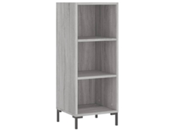Maison Exclusive - Aparador De Madera De Ingeniería Gris Sonoma 34,5x32,5x90 Cm