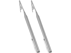 2 Piezas, Te, Pp, Soporte Portátil Para Letreros De Acero Inoxidable Con Pinza De Cocodrilo Telescópica