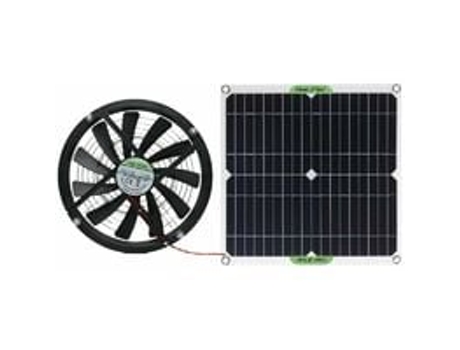 Extractor de aire para refrigeración BSY-2371 - Panel solar (20,1%) TUSERXLN
