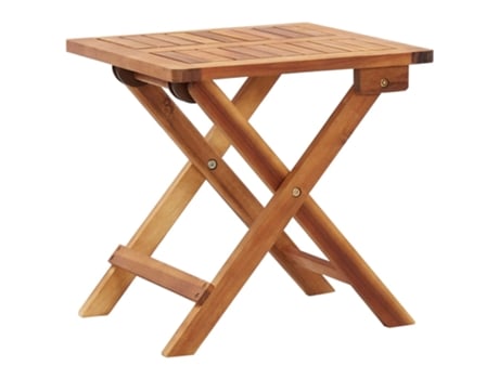 MAISON EXCLUSIVE Mesa de centro plegable de jardín madera de acacia 40x40x40 cm
