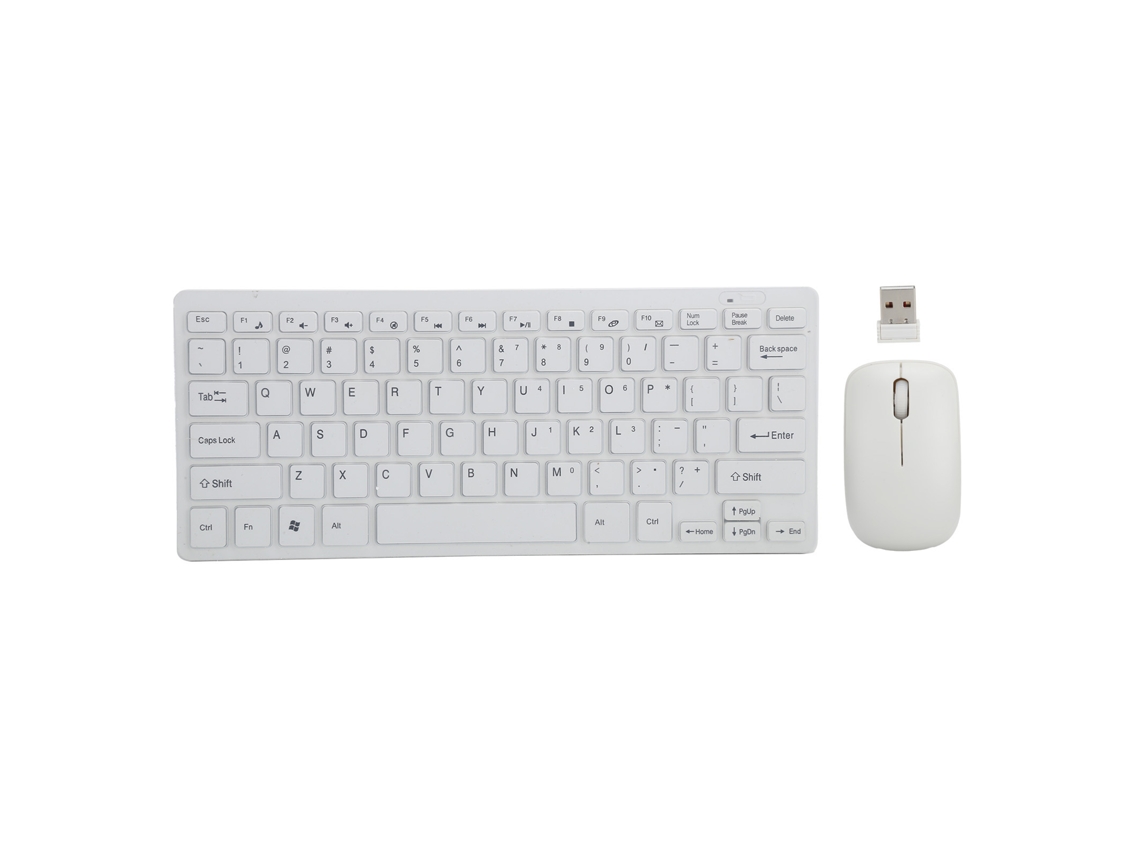 Conjunto Sem Fio Teclado E Rato K03 2.4g Mini Confortável Com Película De Teclado Para Windows Android Ios