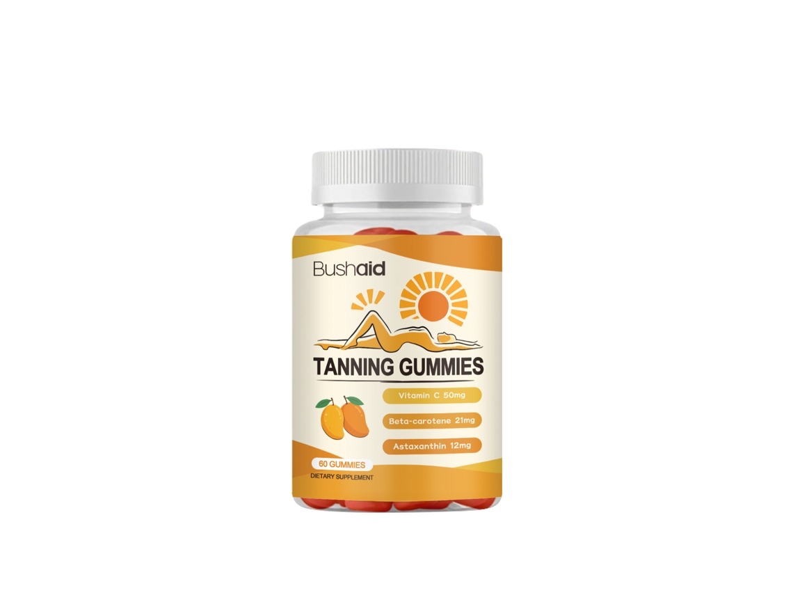 Gomas bronceadoras con capa blanca