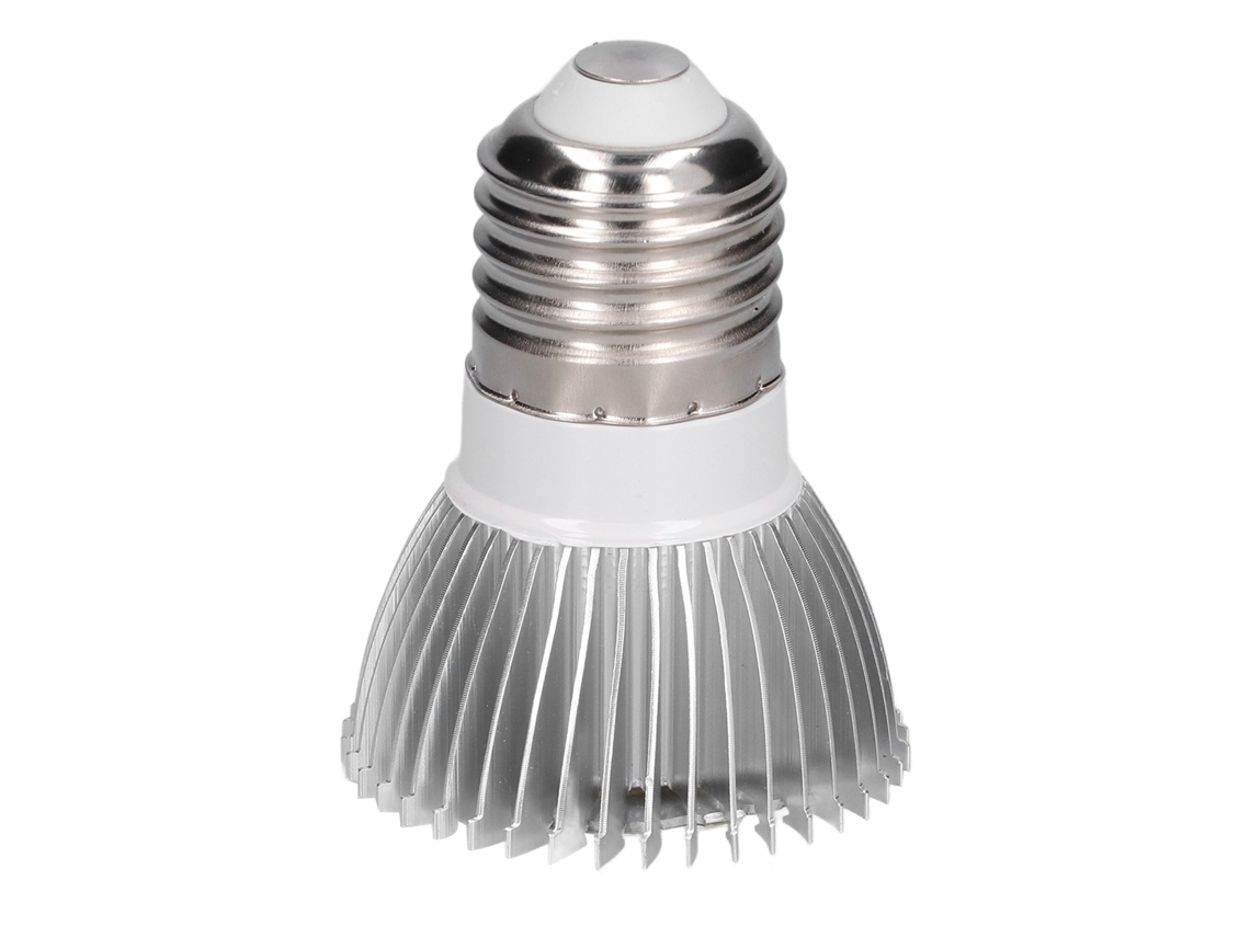 Lámpara LED de cultivo de espectro completo, 28 LED, E27, para plantas de interior
