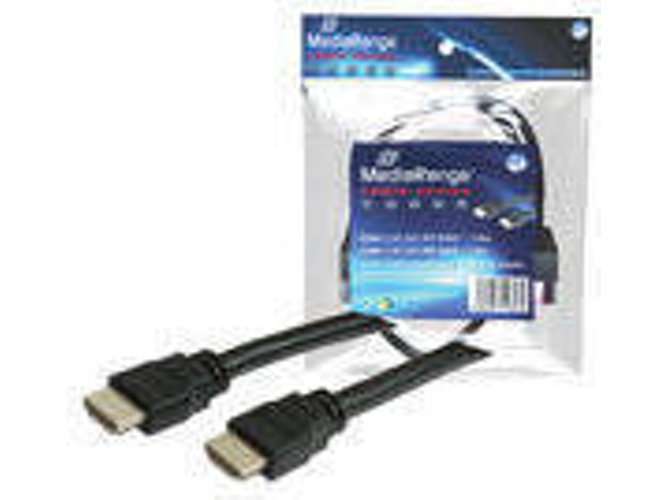 Cable HDMI MEDIARANGE (HDMI - HDMI - 5 m - Negro)