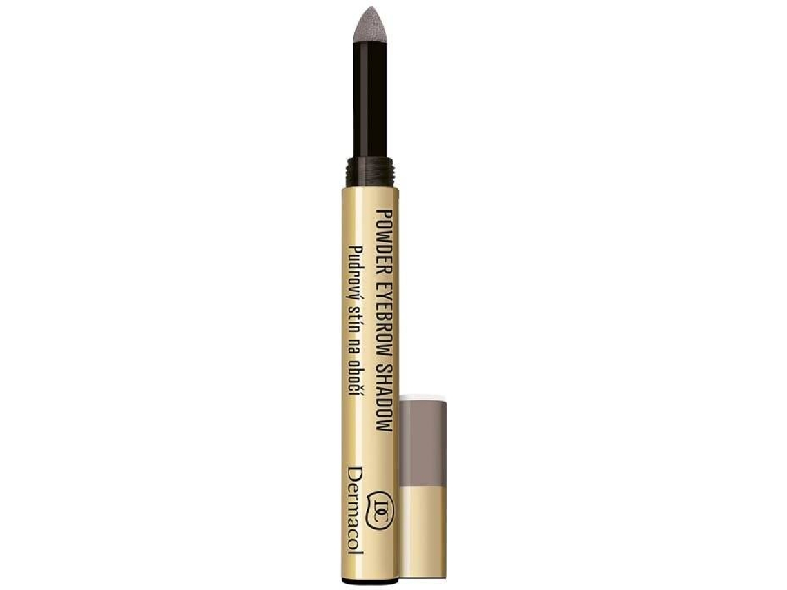 Sombras para Cejas DERMACOL Marrón (1 ml)