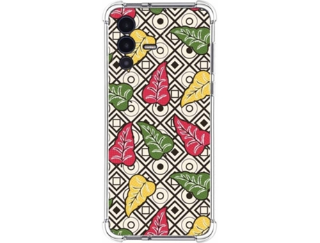 Carcasa para Vivo V23 5G TUMUNDOSMARTPHONE Dibujos Antigolpes Flores 11 Multicolor