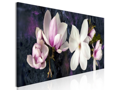Cuadro ARTGEIST Avant-Garde Magnolia (1 Part) Narrow Violet (120x40)