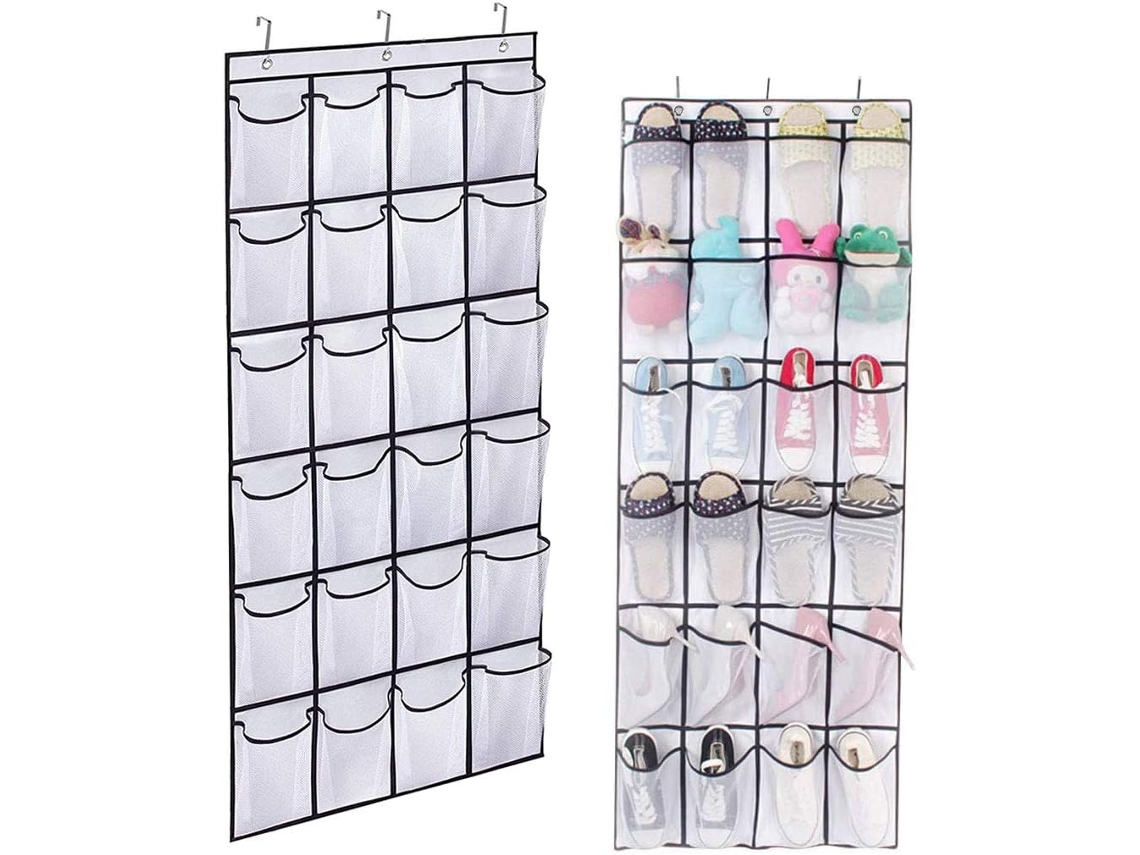 JEIIBRZUI Organizador Sapatos Suspenso Bolsos Porta ZEAICOS (29x25x2cm)