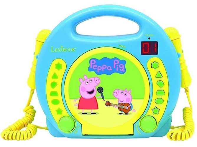 Radio LEXIBOOK Pepa Pig RCDK100PP (Azul - Digital - Pilas)