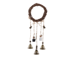 Campana De Viento Rústica Decorativa Para Manija De Puerta Con Un Buen Significado Para El Hogar.