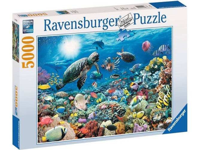 Puzzle RAVENSBURGUER Maravillas del mundo submarino (5000 Piezas)