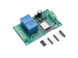 Módulo De Relé Wifi De Doble Canal Pcb Dc 880v Para Desarrollo Secundario Esp8266