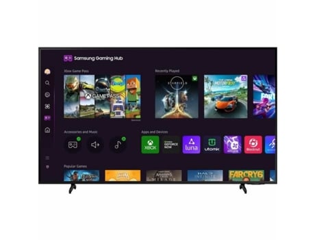 Smart TV SAMSUNG TU43DU8005KXXC (Negro - G - 43" - 4K Ultra HD)