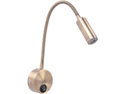 Lámpara De Pared Led De 3 W De Luz Blanca Cálida Para Dormitorio Con Interruptor, Lámpara De Lectura De Mesita De Noche Ajustable, Proyector.