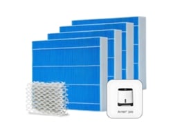 Pack de 4 discos Silvertex® Armin® para Armin de 300 ml, compatibles, antical, antimicrobianos y de larga duración Meaco