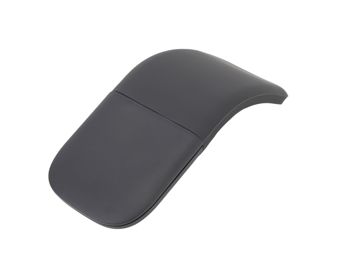 Mouse Sem Fio Bt Arc Touch Ultra Fino Portátil Plegável Óptico 1200dpi Para Laptops Tablets Preto