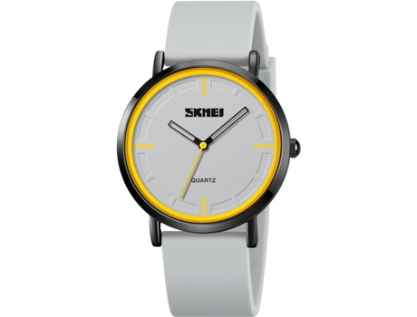 VEANXIN Relojes Reloj de Pulsera con Correa de Silicona y Esfera Resistente al Agua-Caqui
