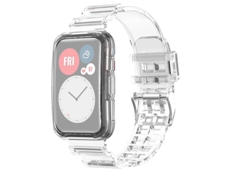Correa TPU + PU para Huawei Watch Fit 2 - translúcido