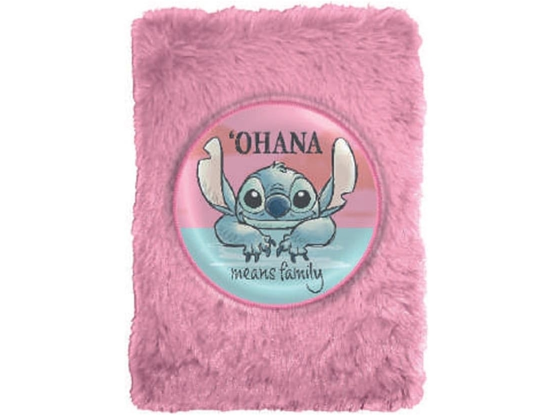 Cuaderno con Cabello Rosa Stitch Lilo & Stitch Disney UNDERCOVER
