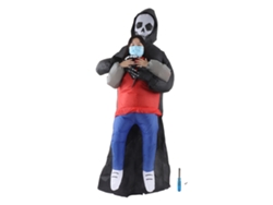 Disfraz Inflable De Fantasma Aterrador Para Adultos, Lindos Accesorios De Halloween, Resistente Al Agua Para Cosplay.