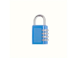 Candado de combinación metálico de alta resistencia diseñado para uso en exteriores, adecuado para taquillas de gimnasio, duradero y multifuncional. STELASPLEN