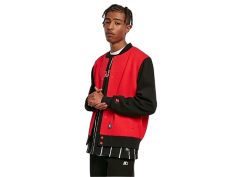 Abrigo para Hombre STARTER (XL - Algodón - Rojo)