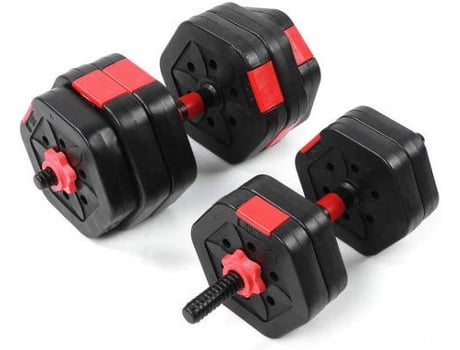 Set de Mancuernas CLOVER FITNESS hexagonales (25 kg)