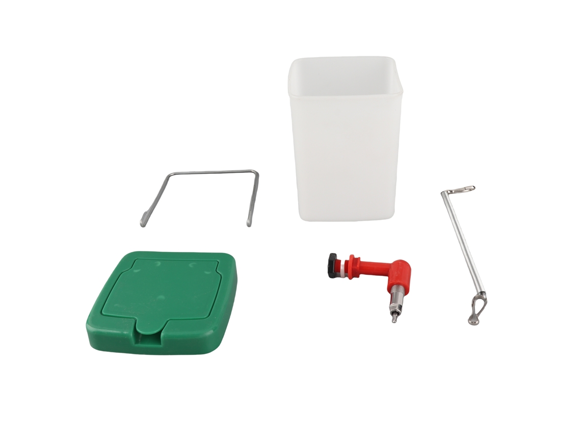 Bebedero Colgante De Acero Inoxidable De 600 Ml Con Tetina Para Pollos, A Prueba De Fugas, Para Avicultura.