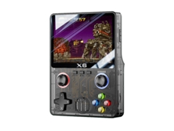 Consola De Juegos Retro X6 Con Pantalla Ips De 3,5 Pulgadas, Reproductor Portátil De Juegos De Mano, Compatible Con Arcade Retro, Emula 11