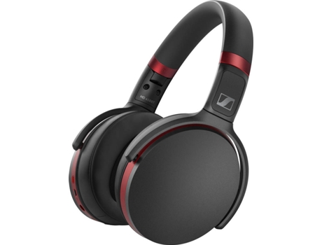 Auriculares Bluetooth SENNHEISER Hd 458 Bt Nc (Over Ear - Micrófono - Noise Cancelling - Negro)