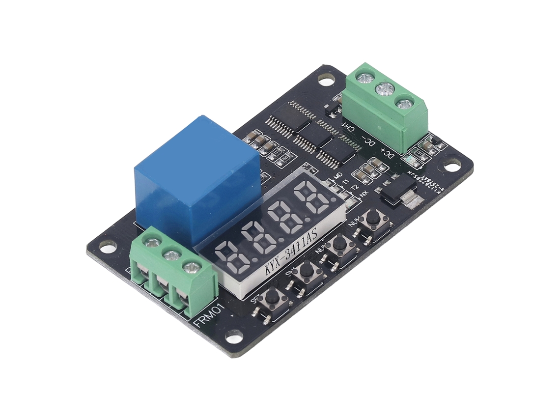 Control Por Relé Con Retardo Programable, Interruptor Temporizador Modular Para Uso Doméstico.