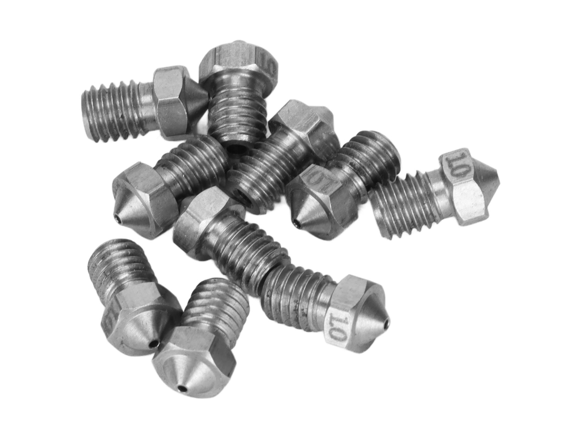Boquilla para impresora 3D (estructura arqueada, resistente al desgaste)