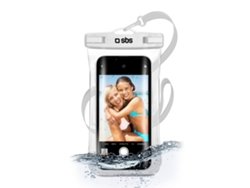 Bolsa Universal 6.8'' SBS Waterproof IPX8 Blanco