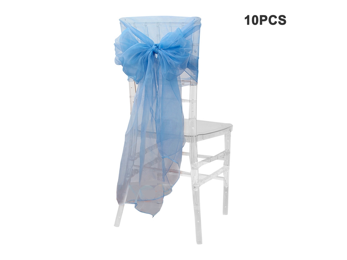 Lazos De Hilo Para Sillas Para Decoración De Bodas, 10 Unidades, Poliéster.