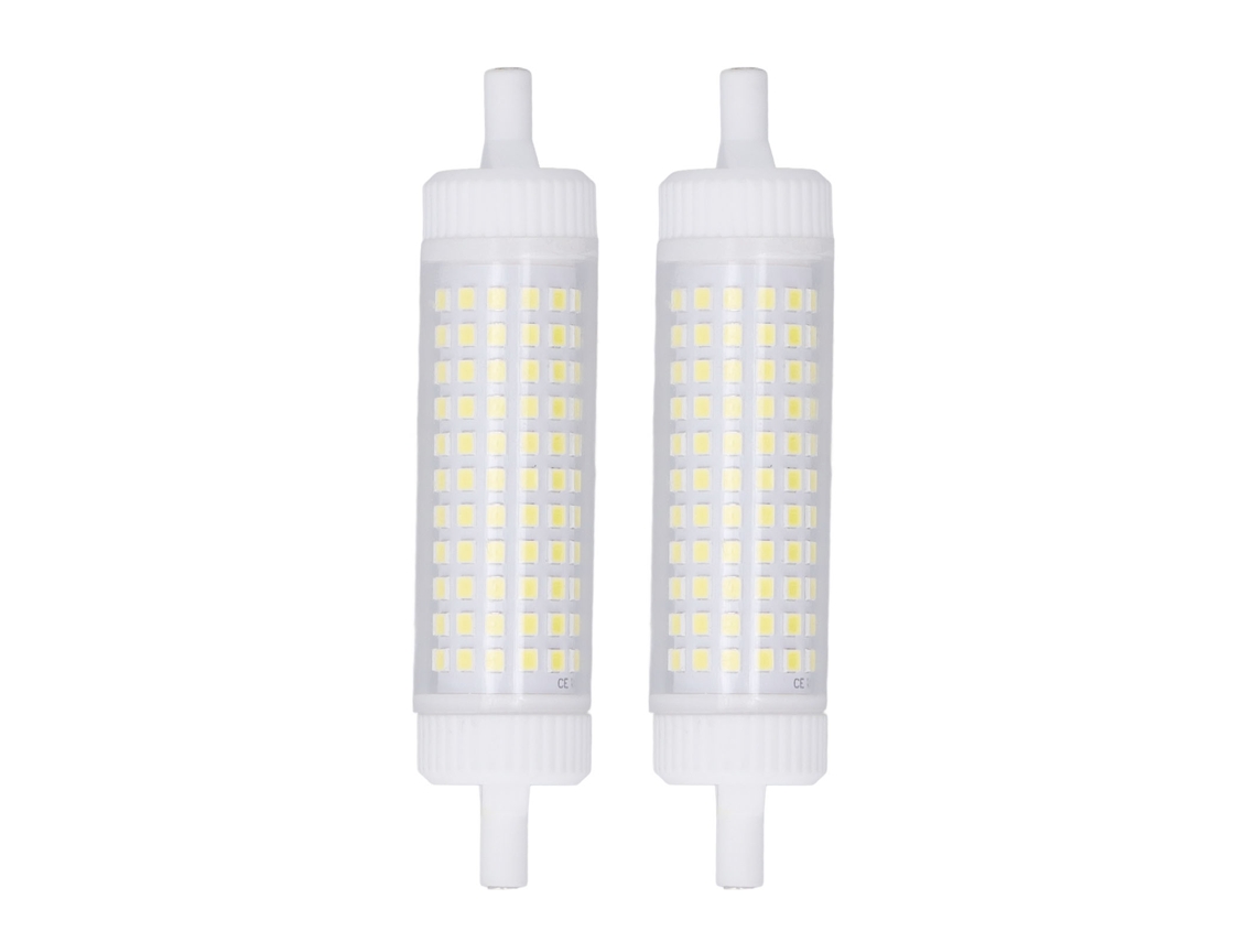 2026-bombilla R7s Regulable 118mm Doble Extremo 15w 154 Leds 110v Protección Ojos Para Lámparas Escenario 2pcs