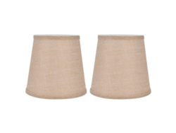 2 Pantallas De Lámpara De Mesa E14 De Estilo Europeo Moderno Para Lámparas De Mesa, De Pie Y Candelabros.