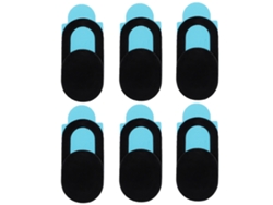 Protector De Cámara Web De 0,8 Mm De Grosor Para Proteger La Privacidad De Smartphones Y Portátiles (6 Unidades)