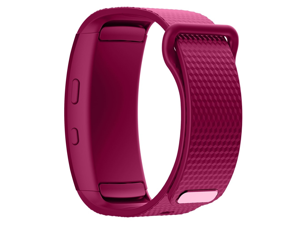 Correa de Silicona flexible para Samsung Gear Fit2 - purpúreo