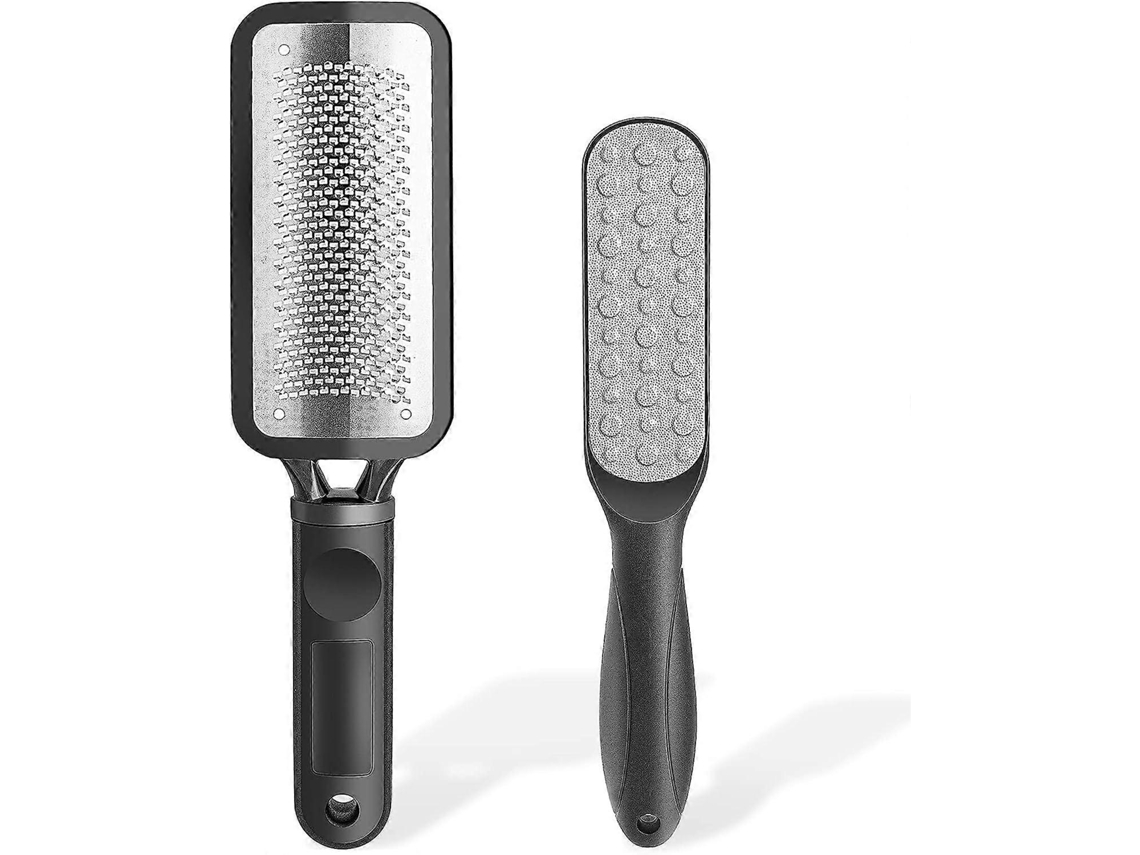 Raspador De Pies De Acero Inoxidable Profesional Para Piel Muerta Y Callos, Reutilizable Y Seguro Para Heels Secos Y Rotos
