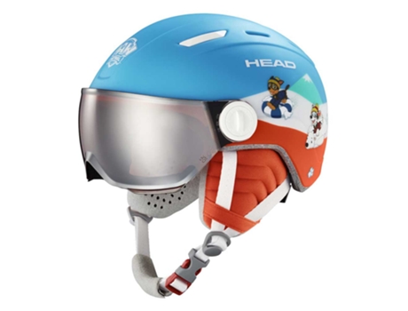 Casco HEAD Capacete Júnior Mojo Visor Paw Patrol Azul 2XS