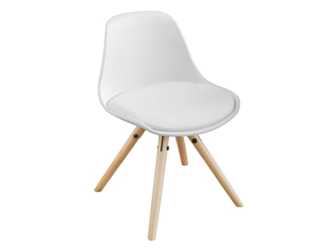 Silla para Niños SoBuy FST46-W con Respaldo Blanco
