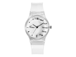 Reloj Electrónico Casual Para Mujer Con Correa De Silicona, Estilo Moderno 08