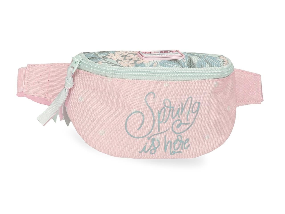 ROLL ROAD Riñonera Casual Poliéster Spring Is Here Rosa