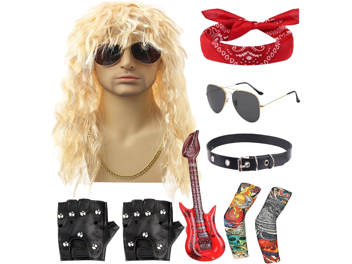 Costume Rocker, Vêtements Cosplay Metal Disco