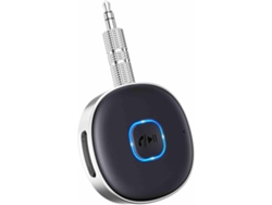 Adaptador auxiliar Bluetooth para coche con entrada de audio de 3,5 mm, ideal para sistemas de audio domésticos. Elisefashion