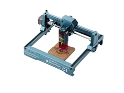 Máquina de grabado láser, potencia láser de 3 W, diseño portátil, área de 150 mm x 130 mm, compatible con Windows y macOS, uso versátil.