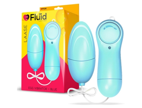 Huevo Vibrador Multi Vibración Control Remoto Cyan FLUÏD
